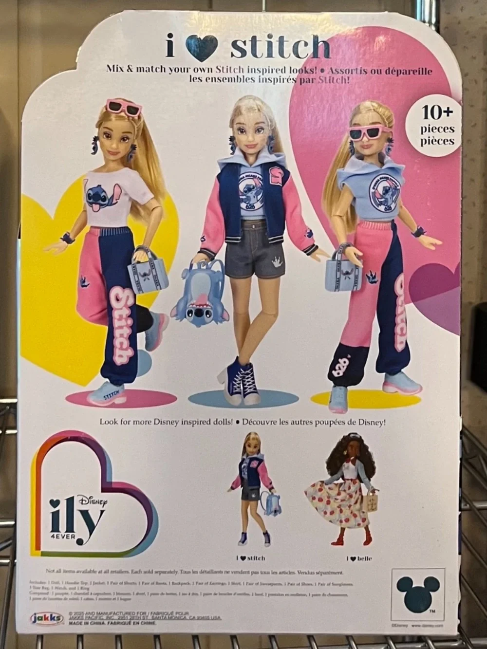 Disney ILY 4ever I Love Stitch Deluxe Fashion Doll by Jakks Pacific